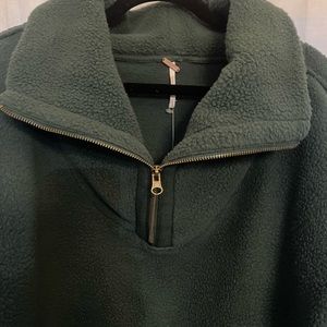 NWT Free People Fleece Popover Women’s